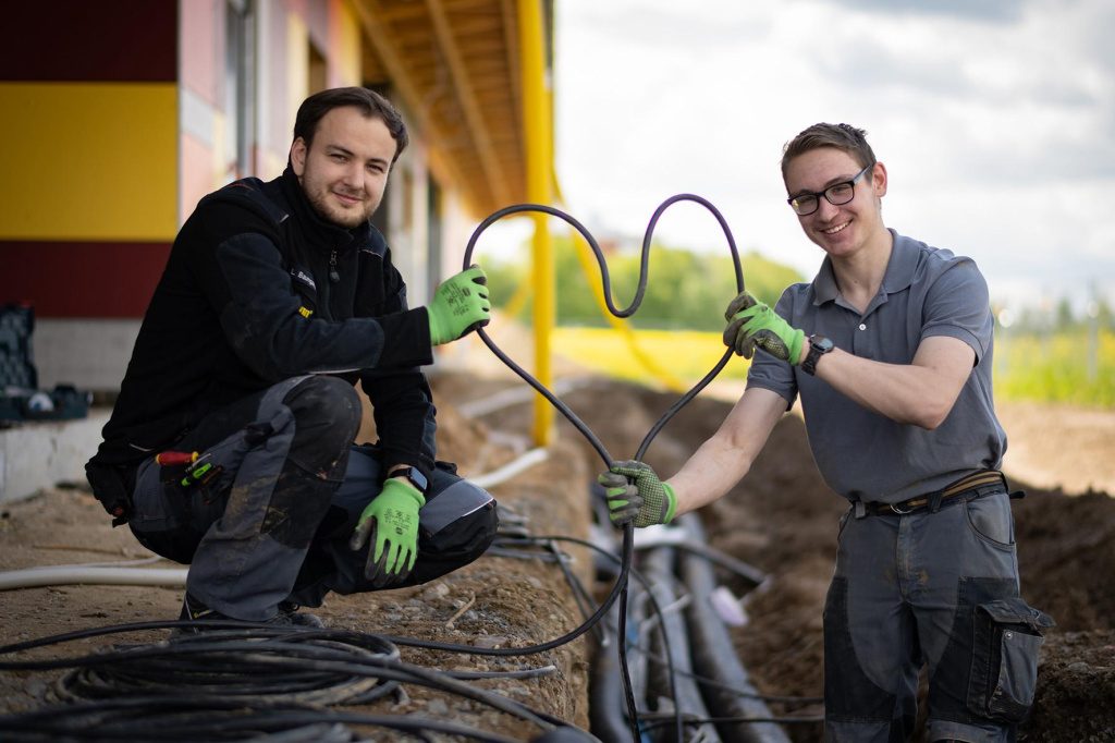 Auszubildende bei Lattmann Handwerk